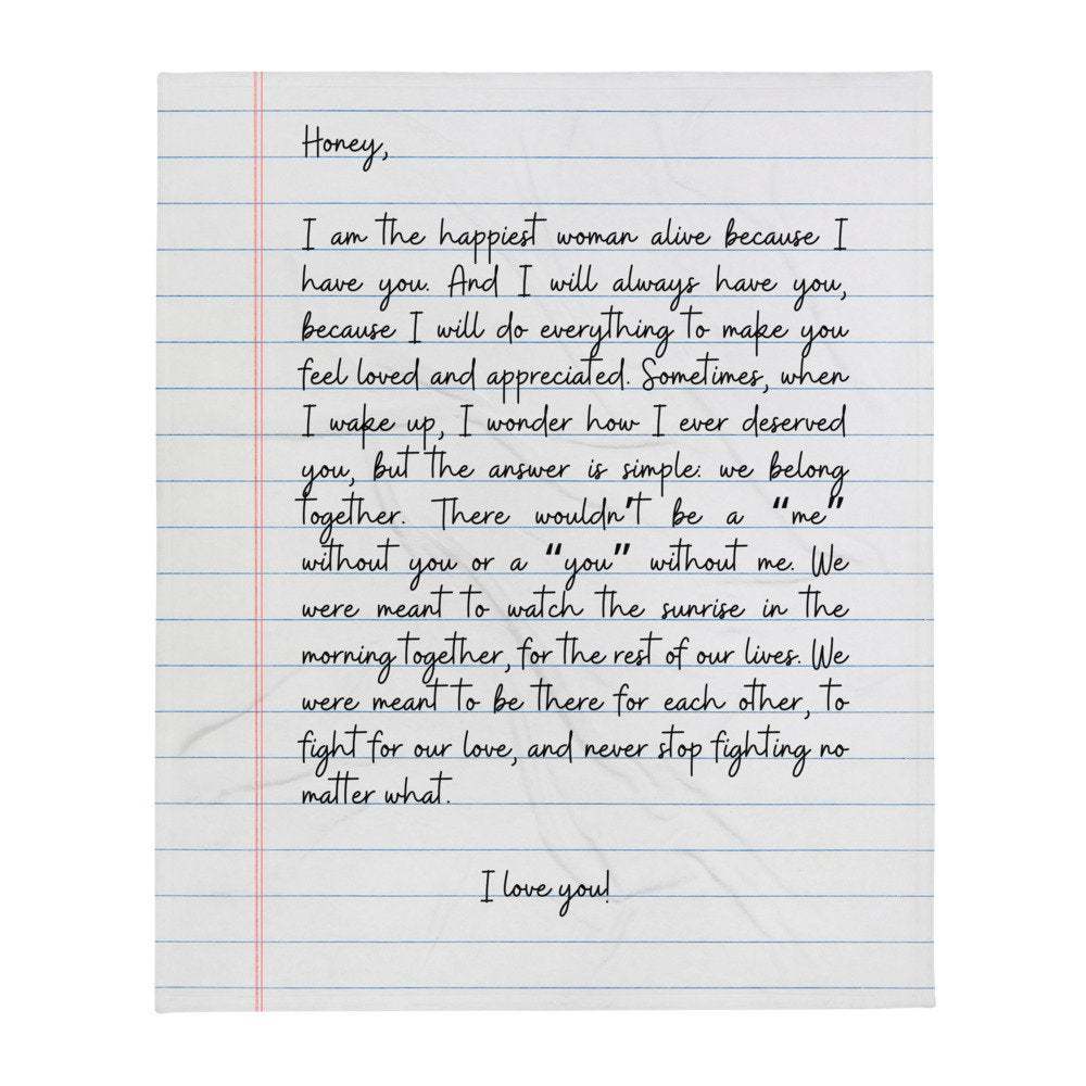 Ttbp - letter blanket - blanket - blanket for girlfriends  gift idea for boyfriend-A Loves Gift