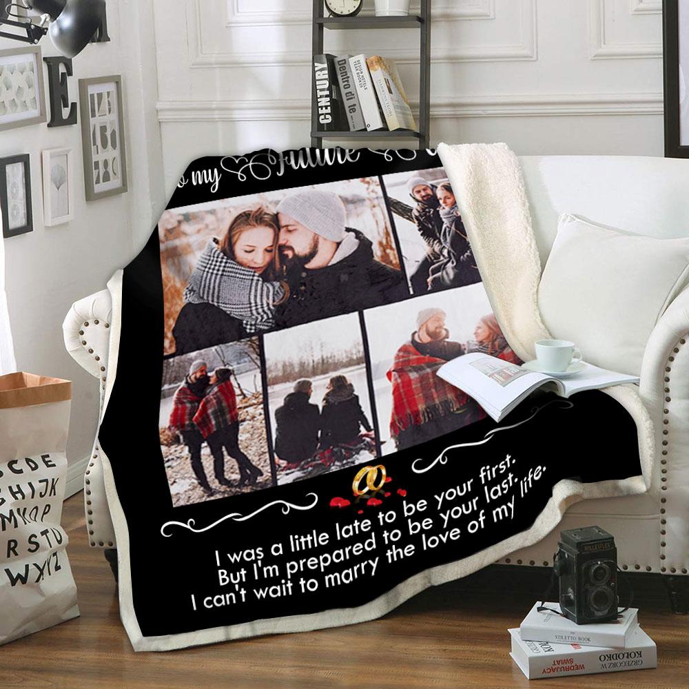 Personalized I Can't Wait To Marry The Love Of My Life Blanket Gift For Her-A Loves Gift