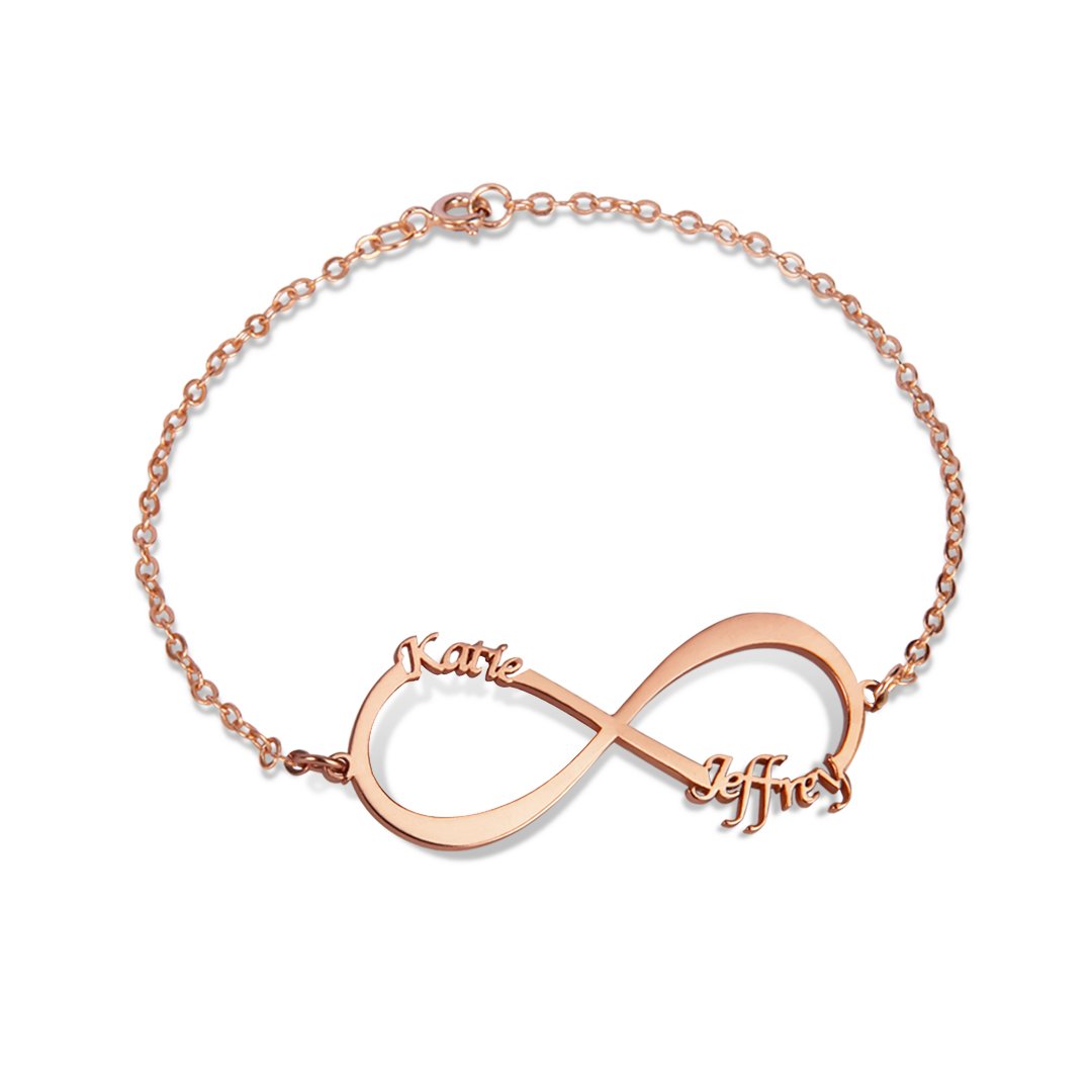 Infinity Bracelet with Names-A Loves Gift