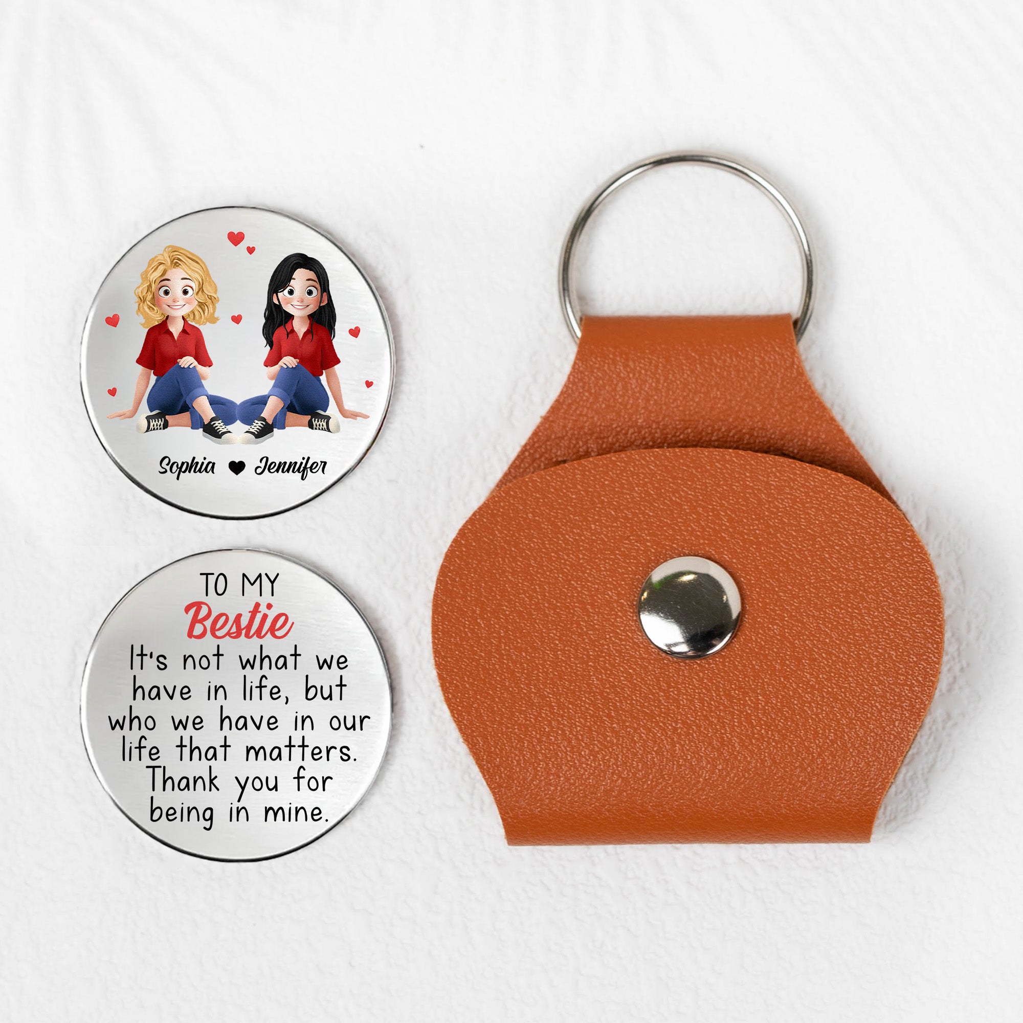 It's Not What We Have In Life - Personalized Pocket Hug