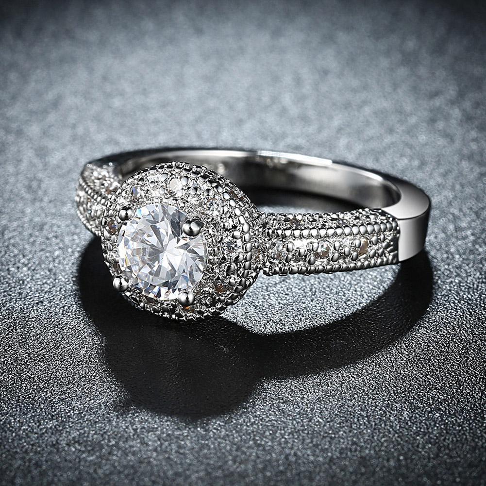1.90 CTTW Single Crystal Multi-Pav'e Engagement Ring Set in Silvertone, , Riakoob Jewelry, Riakoob Jewelry  jewelryjewelry deals, swarovski crystal jewelry, groupon jewelry,, jewelry for mom,