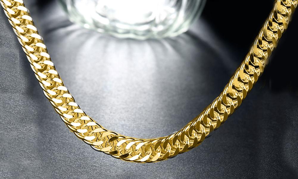 Durable Classic Men's Curb Chain Necklace - Three Options, , Riakoob Jewelry, Riakoob Jewelry  jewelryjewelry deals, swarovski crystal jewelry, groupon jewelry,, jewelry for mom,