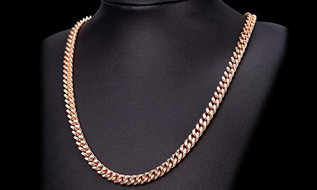 Durable Classic Men's Curb Chain Necklace - Three Options, , Riakoob Jewelry, Riakoob Jewelry  jewelryjewelry deals, swarovski crystal jewelry, groupon jewelry,, jewelry for mom,