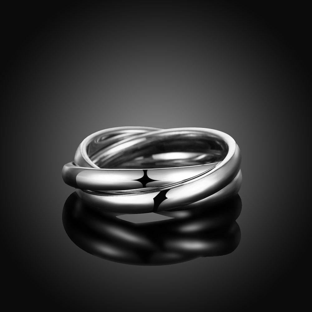 Silvertone Bands Stainless Steel Rolling Ring, Rings, Riakoob Jewelry, Riakoob Jewelry  jewelryjewelry deals, swarovski crystal jewelry, groupon jewelry,, jewelry for mom,