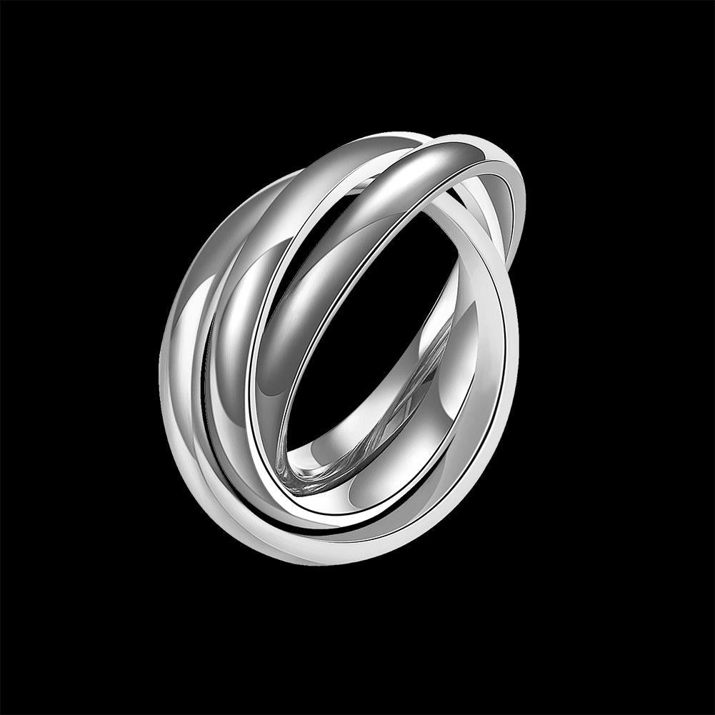 Silvertone Bands Stainless Steel Rolling Ring, Rings, Riakoob Jewelry, Riakoob Jewelry  jewelryjewelry deals, swarovski crystal jewelry, groupon jewelry,, jewelry for mom,