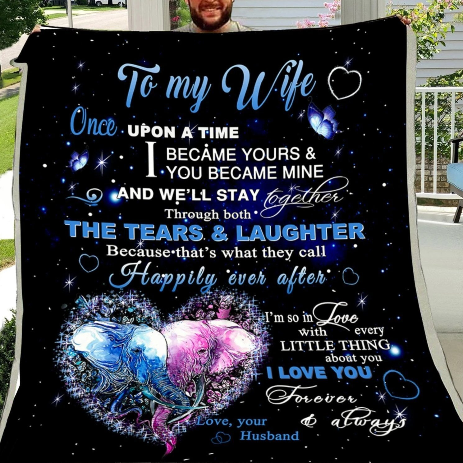 I'm In Love With Every Little Thing About You Blanket Christmas Gift For Wife-A Loves Gift