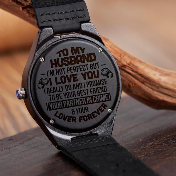 HUSBAND - EVERYTHING - WOOD WATCH