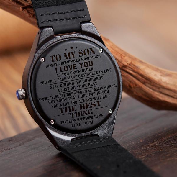 SON MUM - THE BEST THING - WOOD WATCH