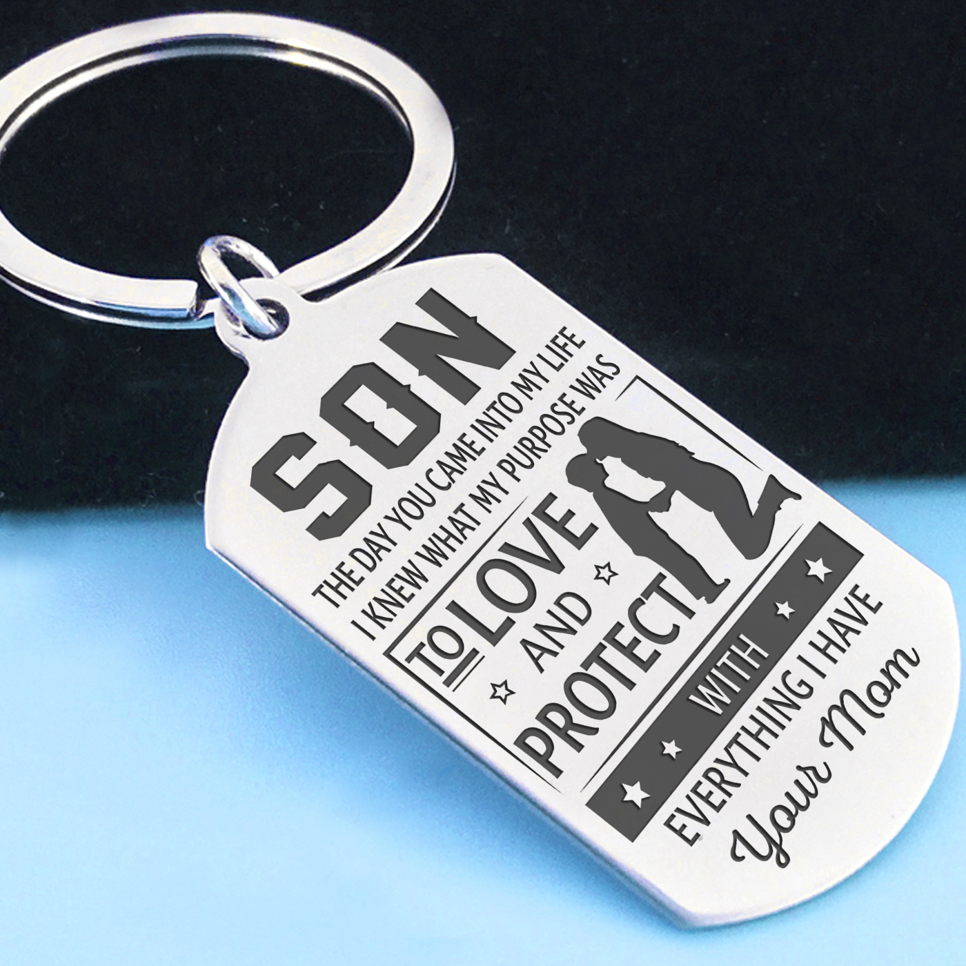 SON MOM - LOVE PROTECT - KEY CHAIN 1