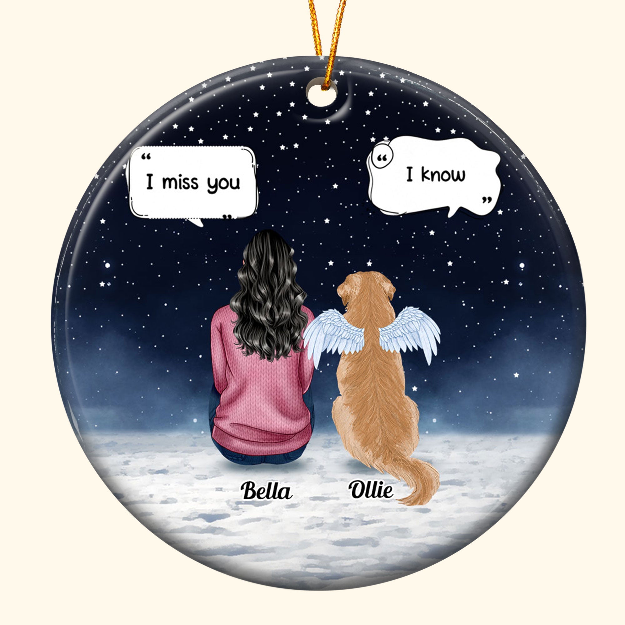 Memorial Pet - Personalized Pet Memorial Ornament