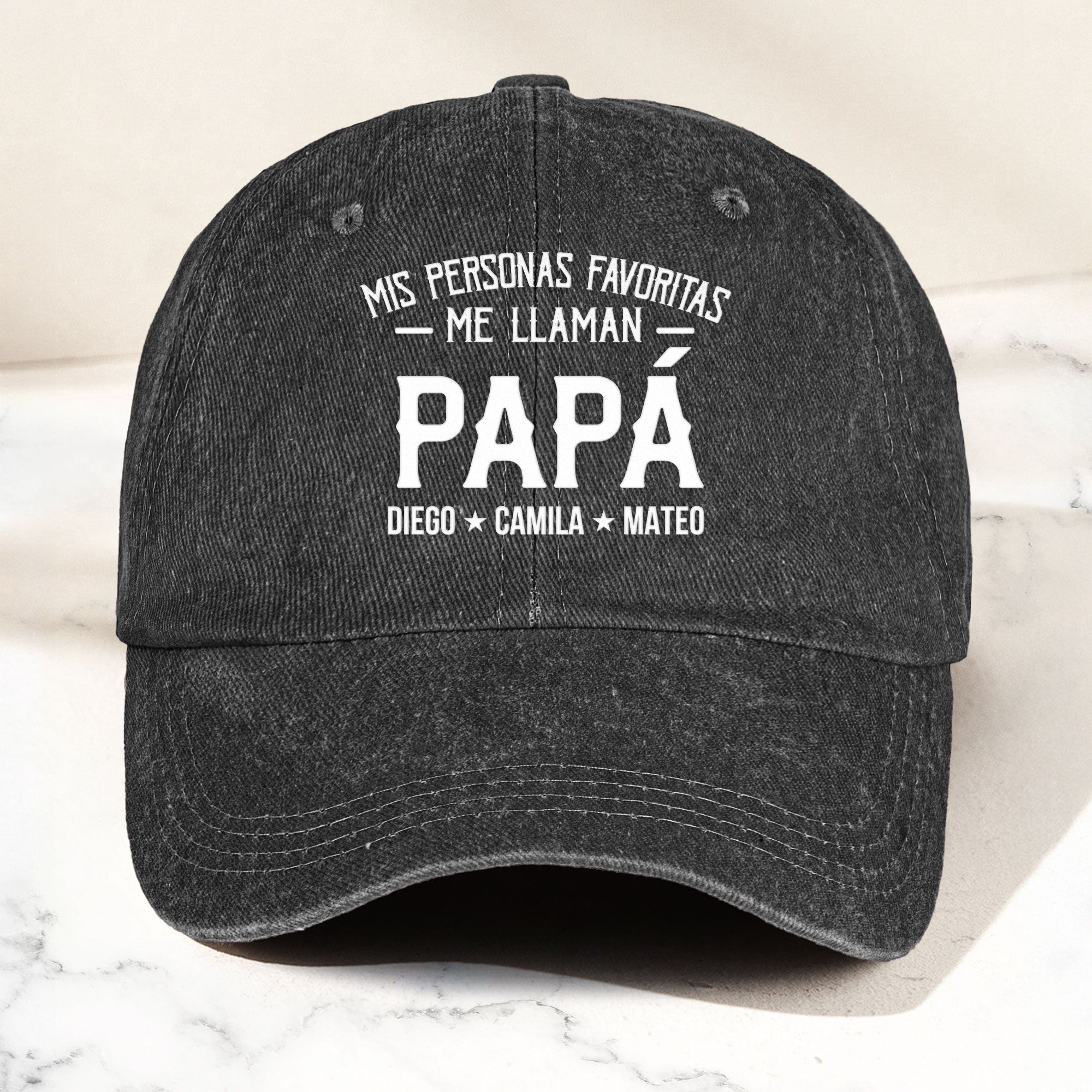 My Favorite People Call Me Personalized For Papá Pai, Nonno & More - Personalized Cap