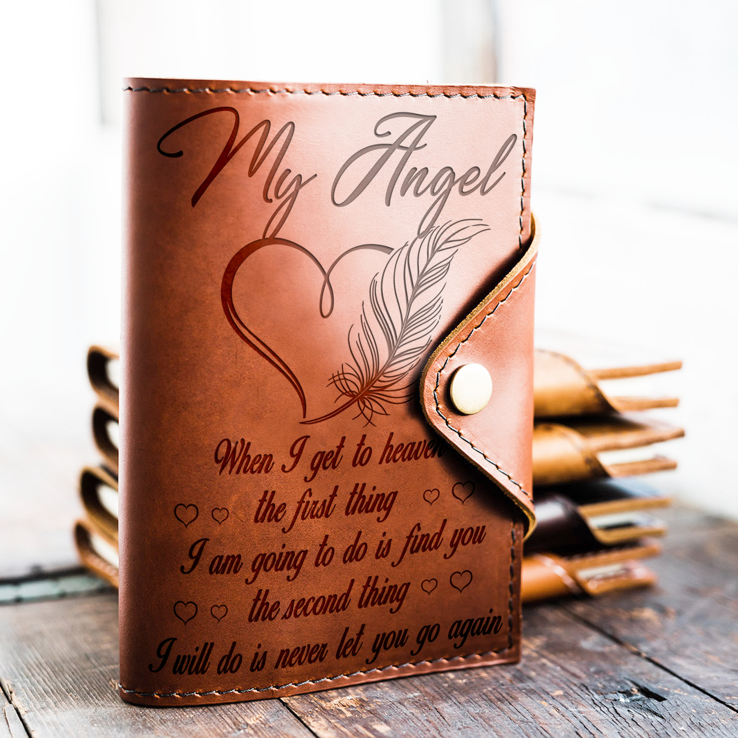 MY ANGEL - FIND YOU - JOURNAL COVER-A Loves Gift