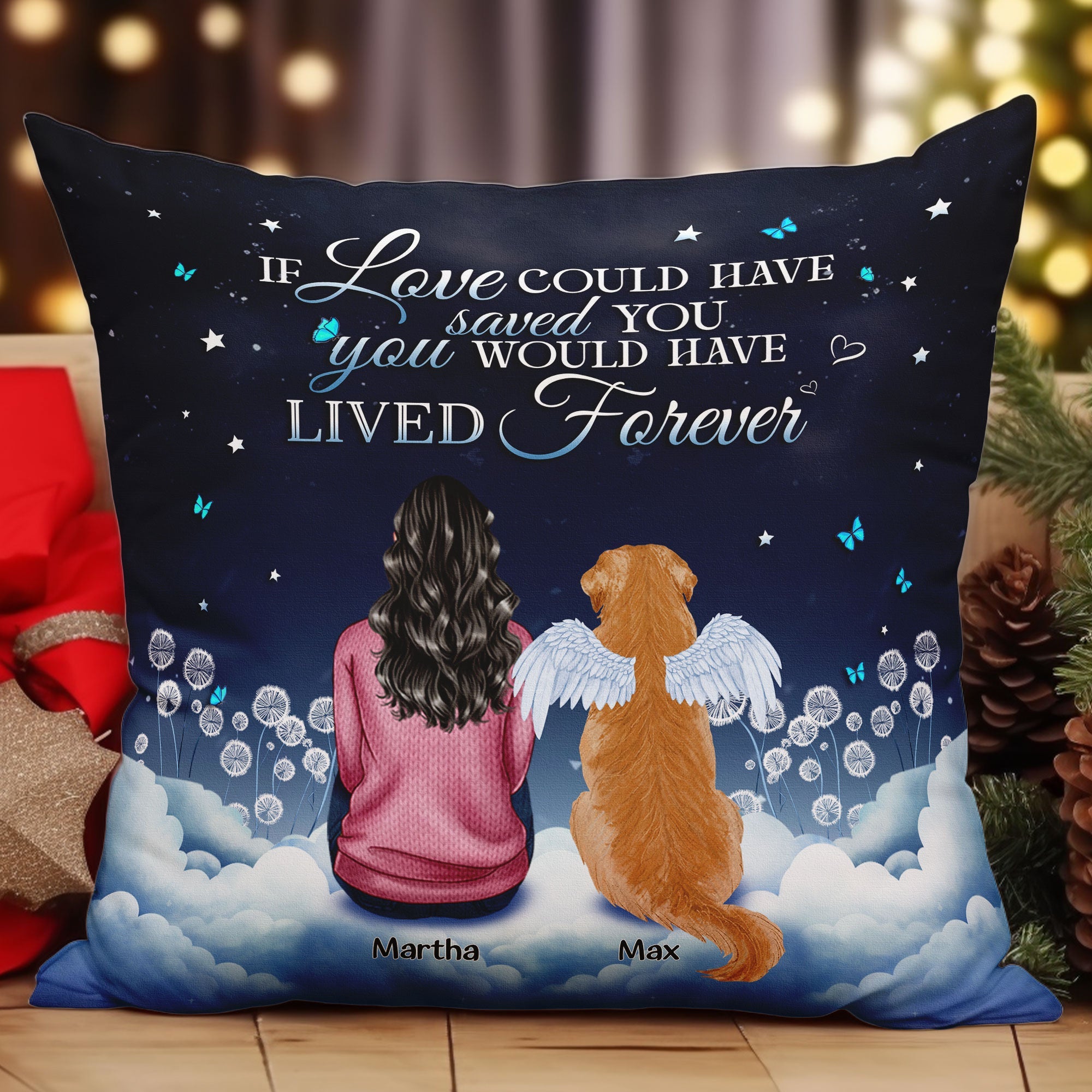 My Favorite Hello And Hardest Goodbye - Personalized Pillow (Insert Included)