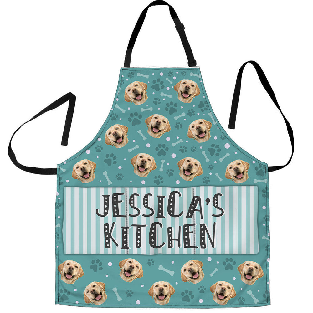 My Kitchen - Personalized Apron With Pocket