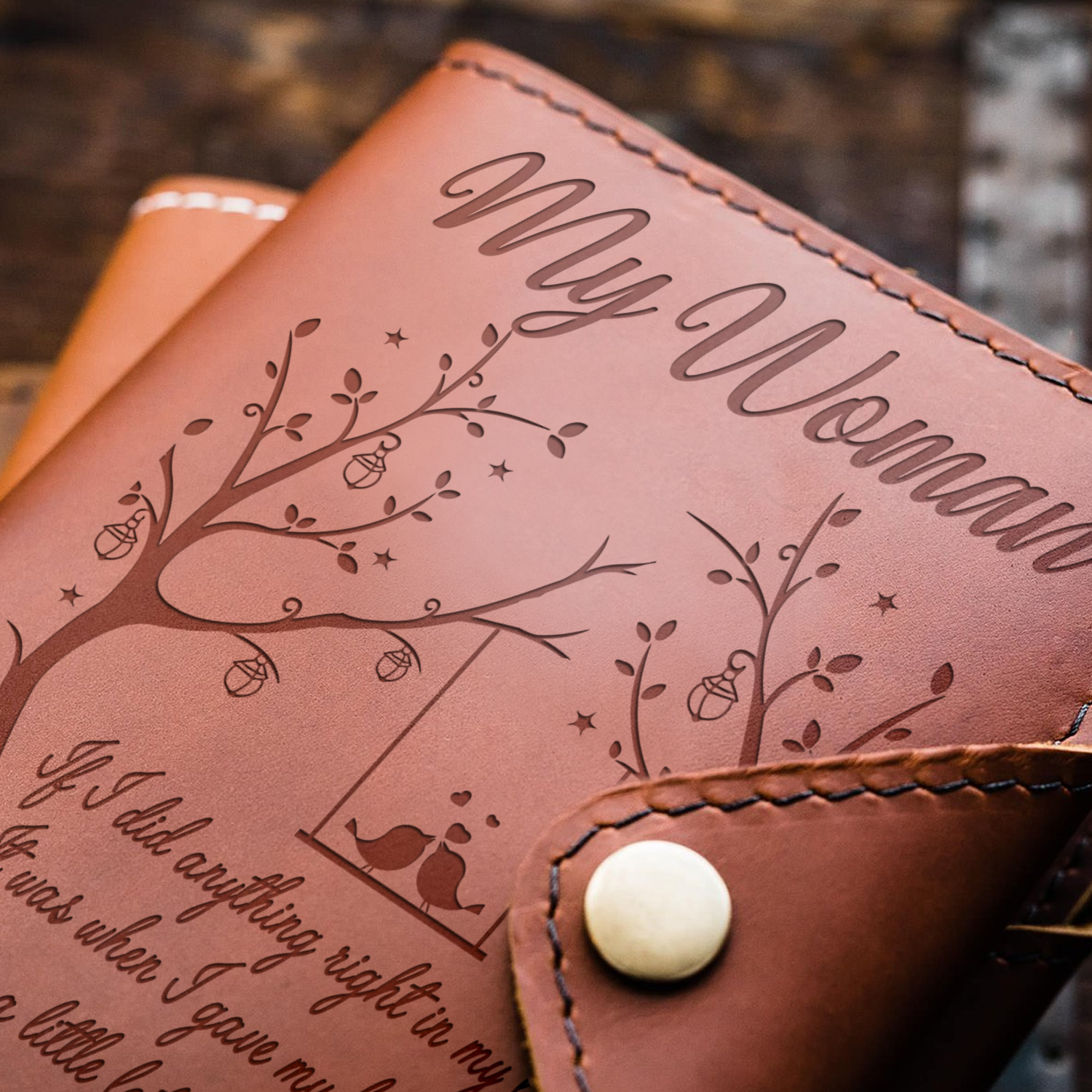 MY WOMAN - BE YOUR LAST - JOURNAL COVER-A Loves Gift