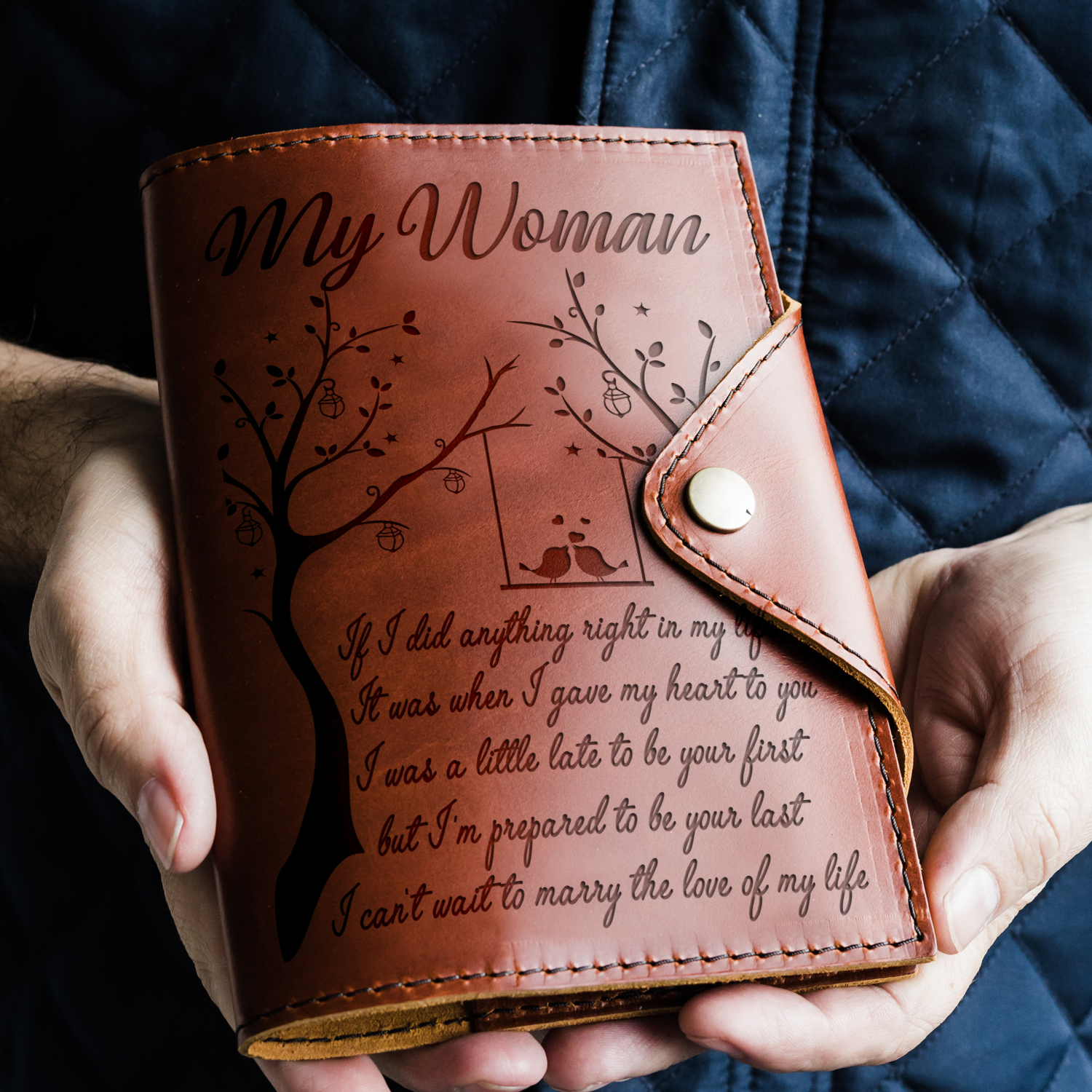 MY WOMAN - BE YOUR LAST - JOURNAL COVER-A Loves Gift