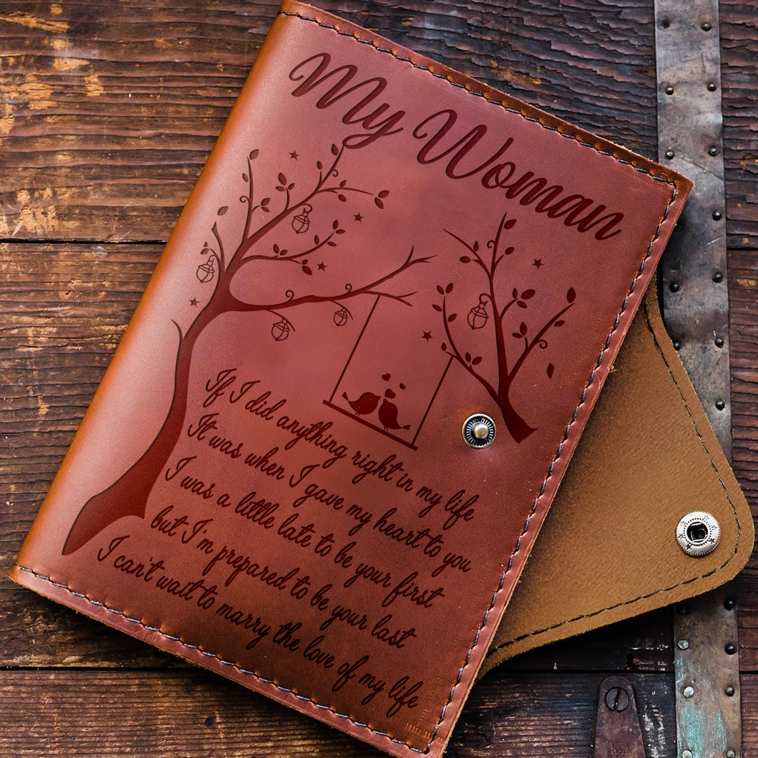 MY WOMAN - BE YOUR LAST - JOURNAL COVER-A Loves Gift