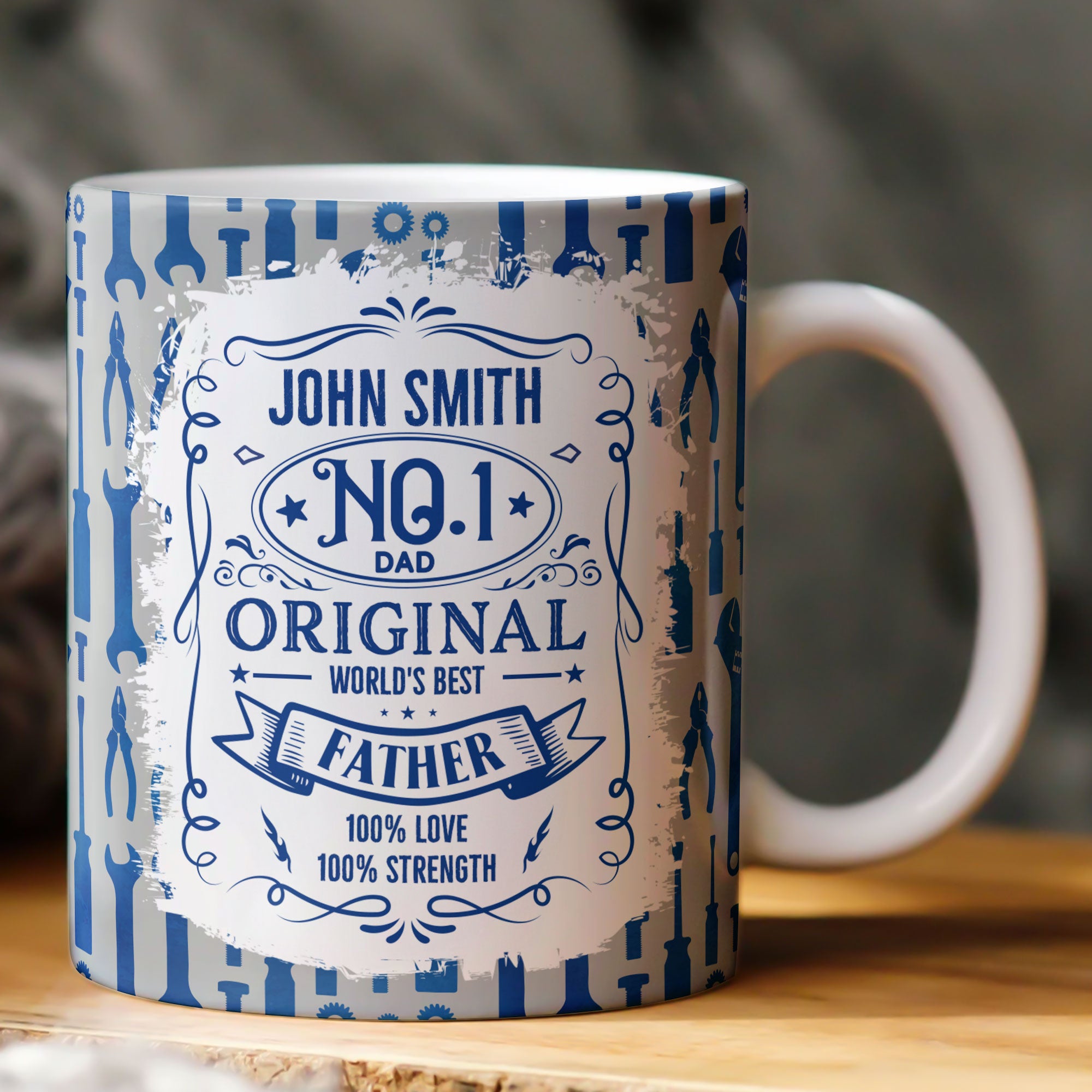 No.1 Dad - Personalized Mug