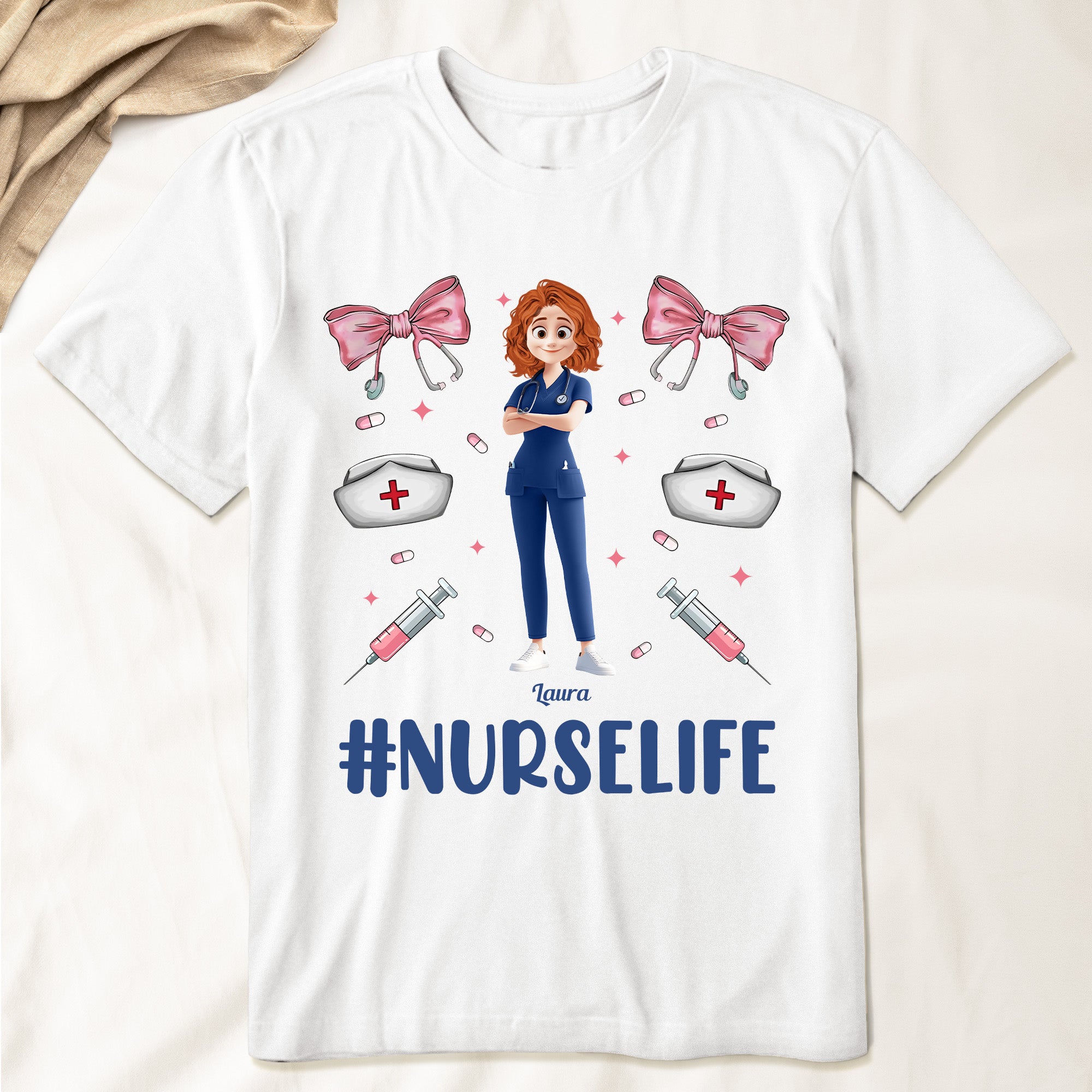#Nurselife - Personalized Shirt