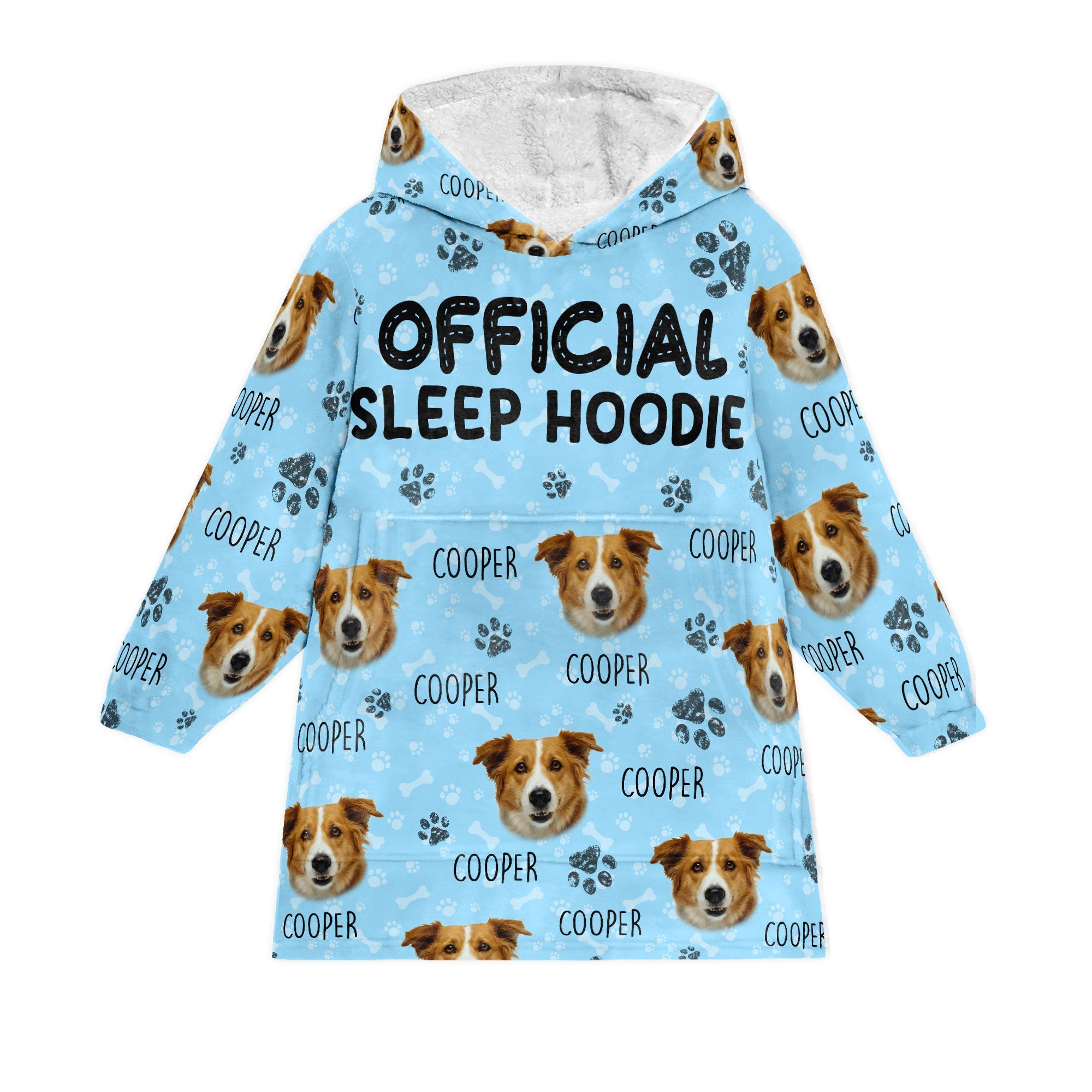 Official Sleep Hoodie - Personalized Hoodie Blanket