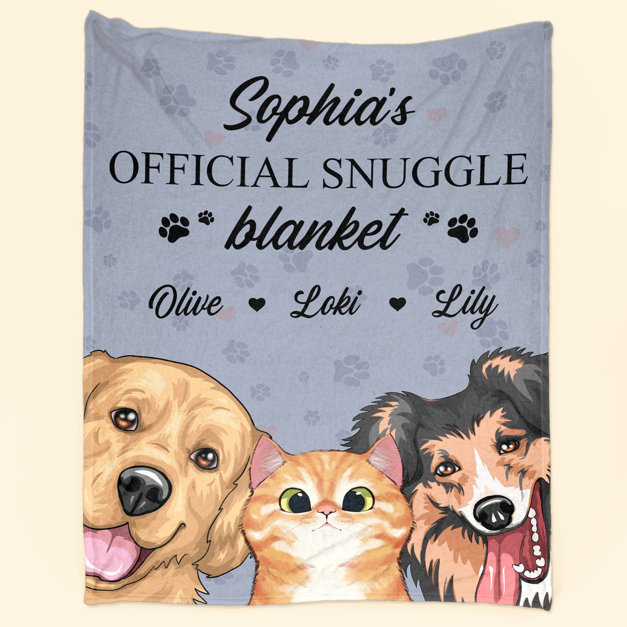 Official Snuggle Blanket - Personalized Blanket