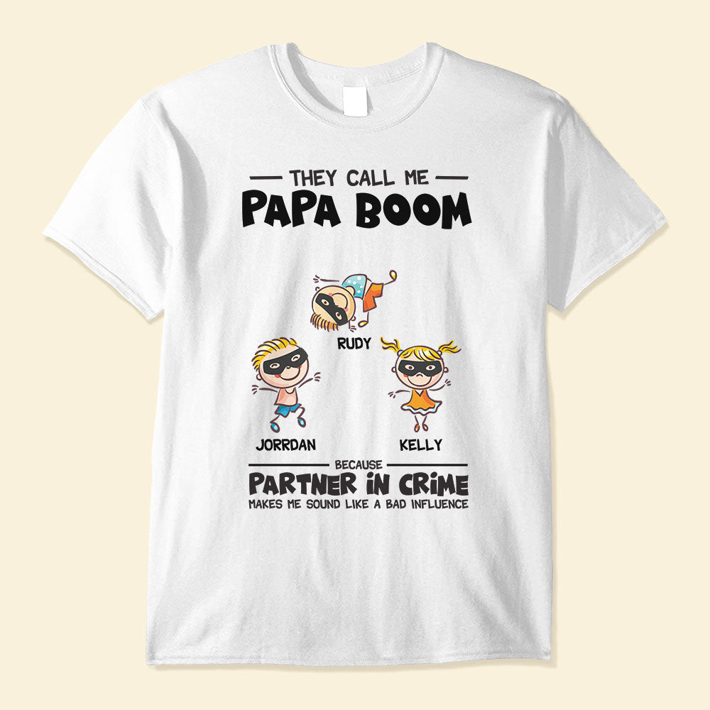 Partner In Crime Kids - Personalized Shirt