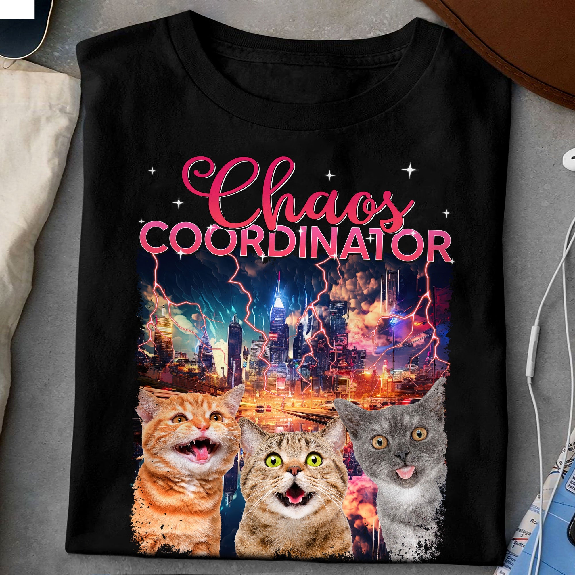 Chaos Coordinator - Personalized Photo Shirt