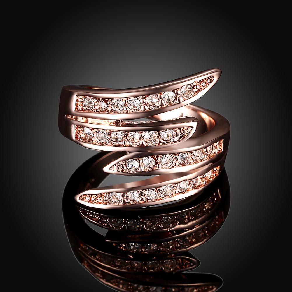 Rosegoldtone Swarovski Elements Ariana Ring, , Riakoob Jewelry, Riakoob Jewelry  jewelryjewelry deals, swarovski crystal jewelry, groupon jewelry,, jewelry for mom,