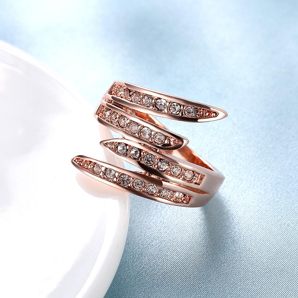 Rosegoldtone Swarovski Elements Ariana Ring, , Riakoob Jewelry, Riakoob Jewelry  jewelryjewelry deals, swarovski crystal jewelry, groupon jewelry,, jewelry for mom,