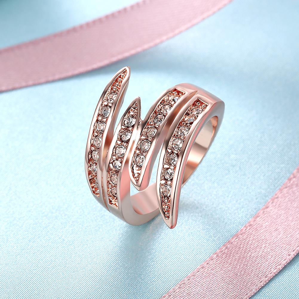 Rosegoldtone Swarovski Elements Ariana Ring, , Riakoob Jewelry, Riakoob Jewelry  jewelryjewelry deals, swarovski crystal jewelry, groupon jewelry,, jewelry for mom,