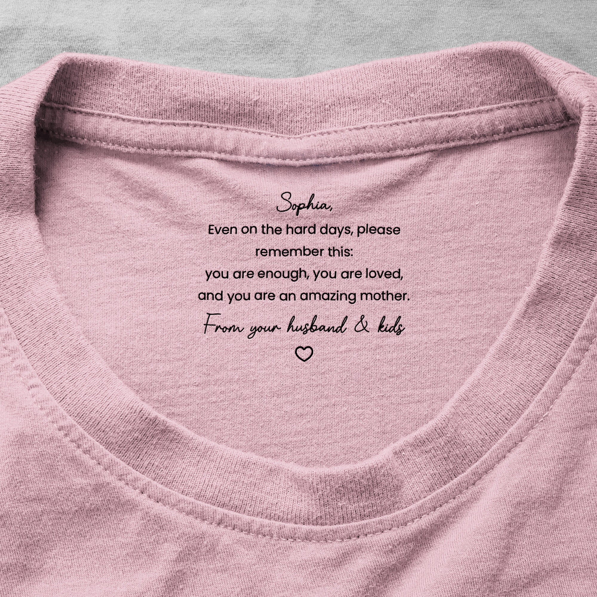 Remember This You Are Enough You Are Loved You Are An Amazing Mother Gift For Wife, Mom - Personalized Shirt