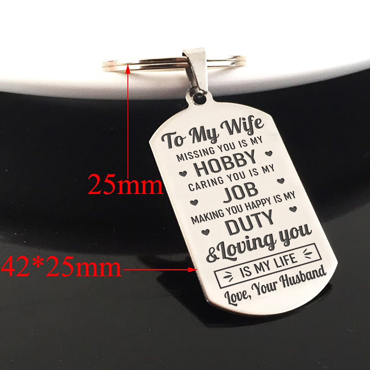 MY WIFE MY LIFE - KEY CHAIN 1 