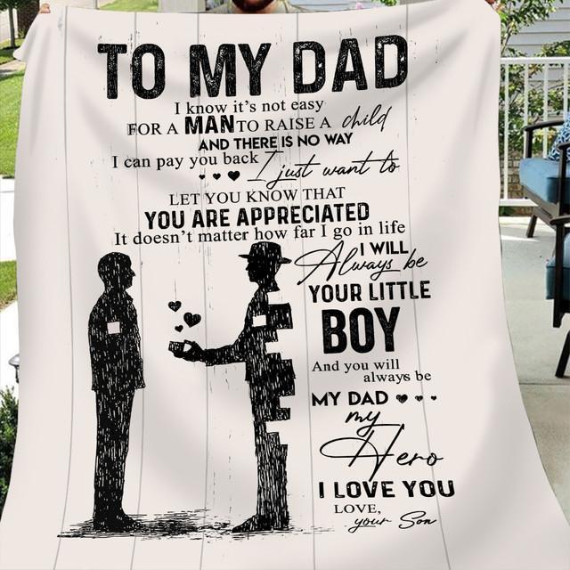 You Will Always Be My Loving Father Blanket Gift For Dad-A Loves Gift