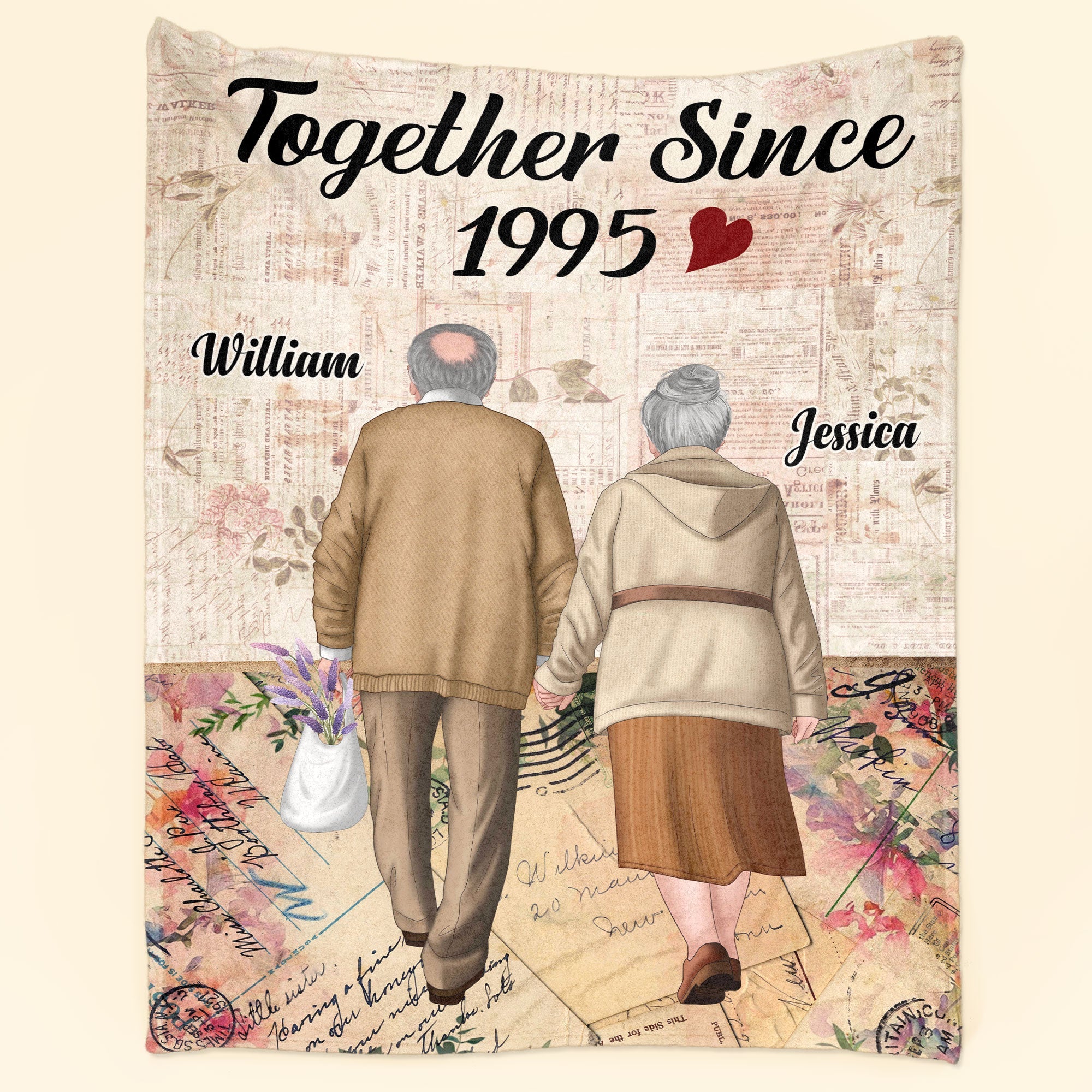 Together Since - Personalized Blanket