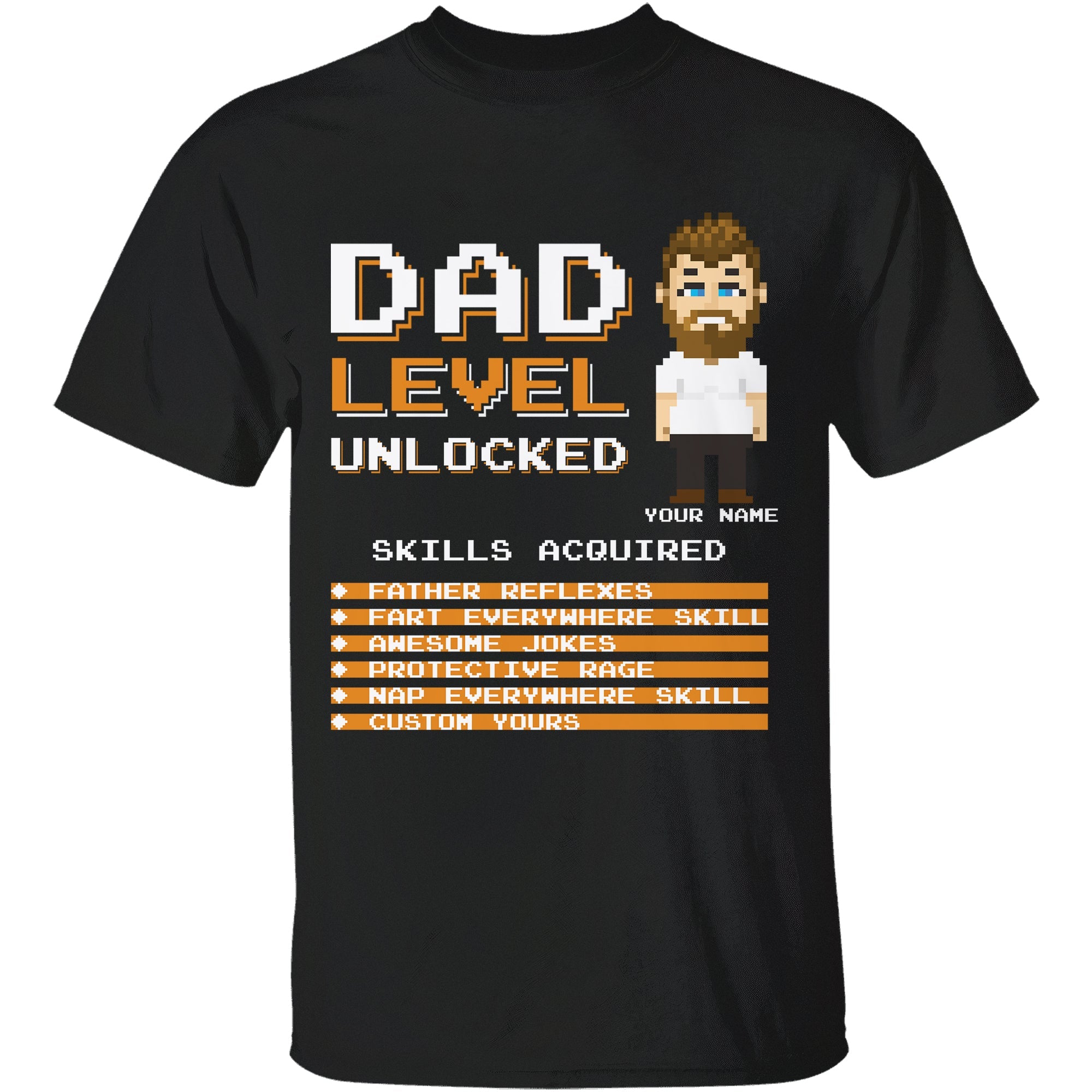 Dad Level Unlocked - Father's Day Shirt