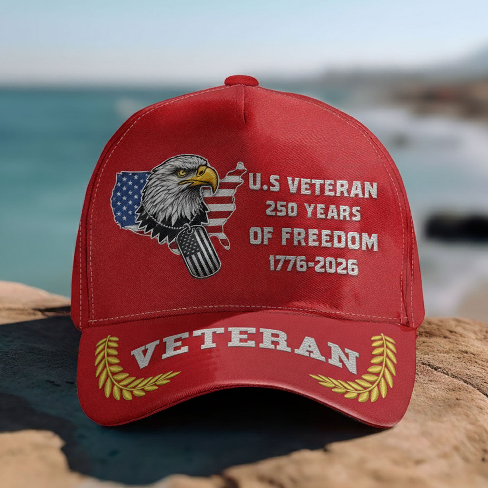 U.S Veteran 250 Years Of Freedom - Classic Cap