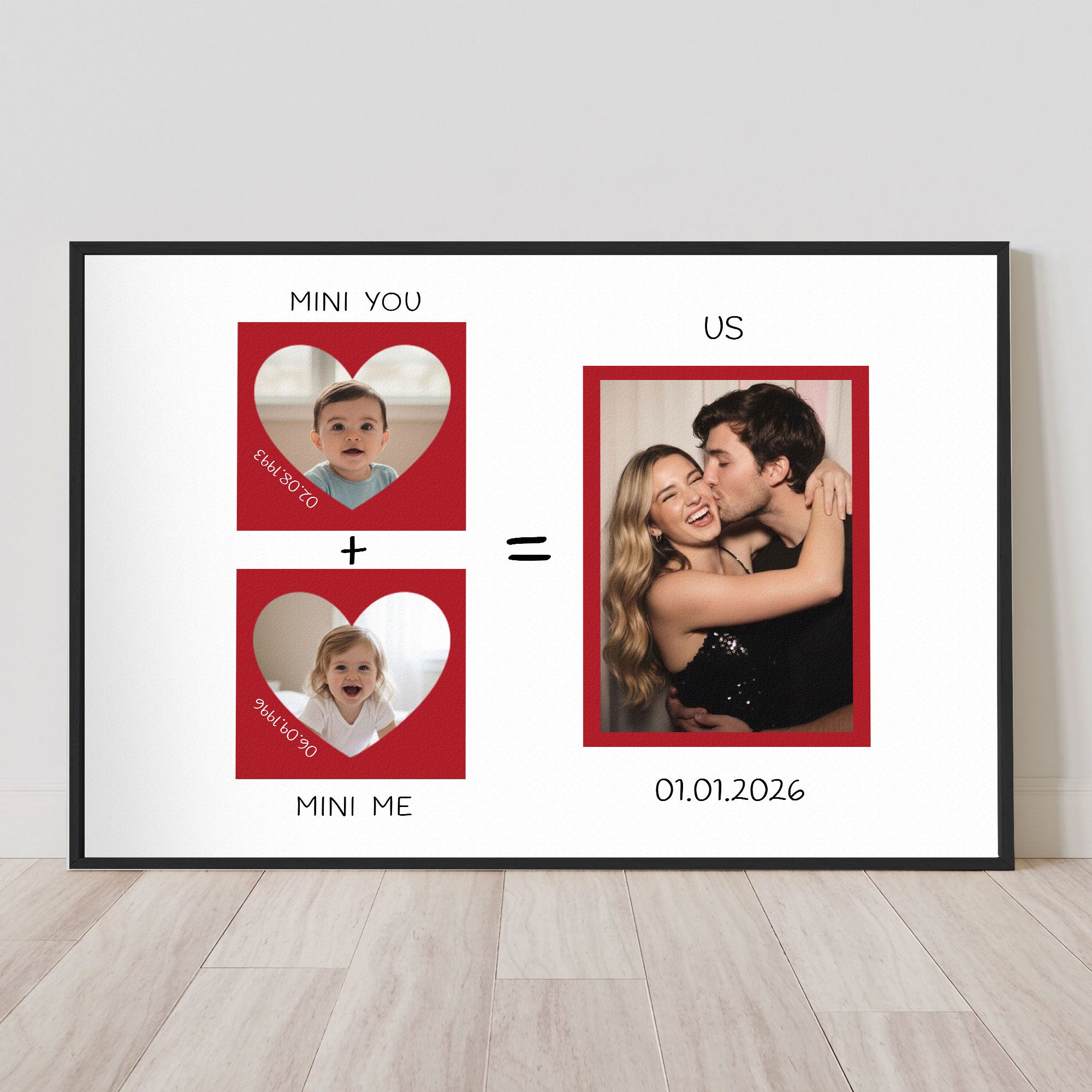 Us Forever & Always Anniversary Valentine's Day Gift For Him, Her - Personalized Photo Poster