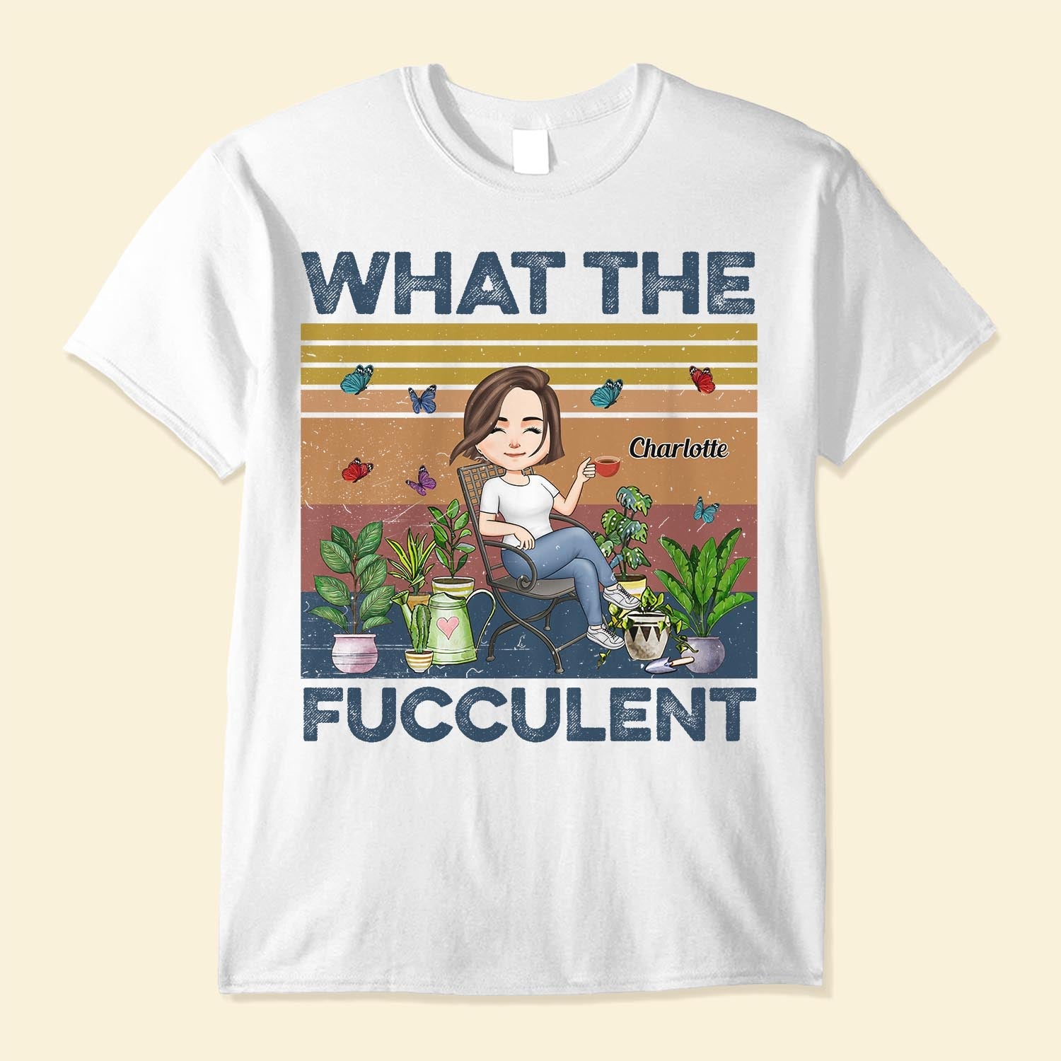 What The Fucculent  - Personalized Shirt