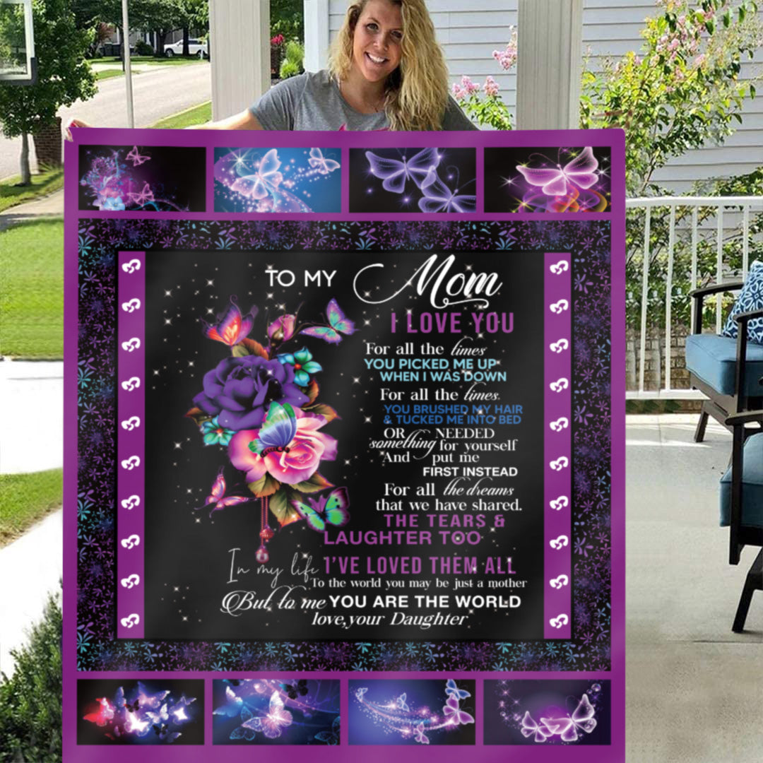 LSQ Mom Blanket from Daughter-A Loves Gift