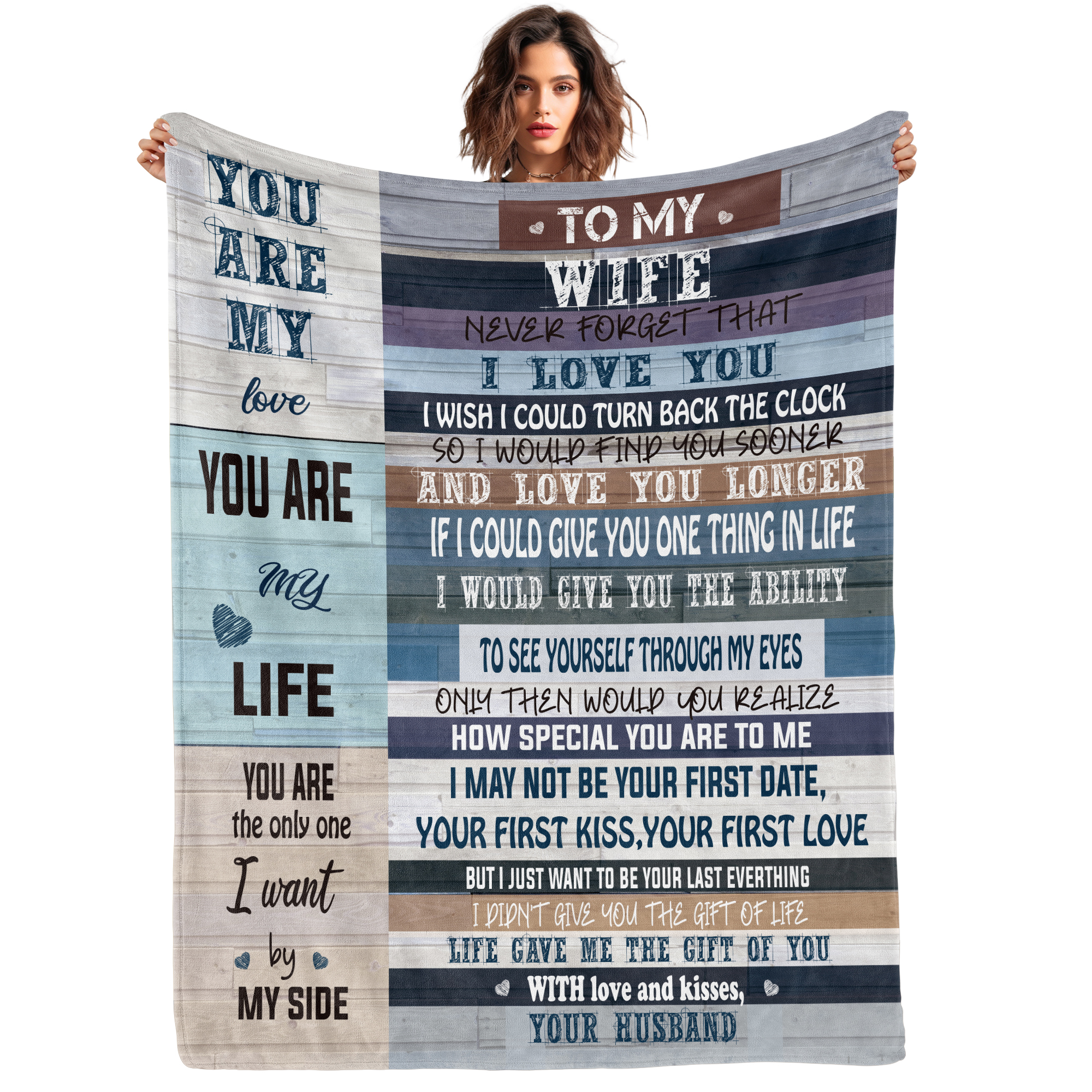 HAINON Gifts for Wife - Anniversary Wedding Gifts for Women 50X