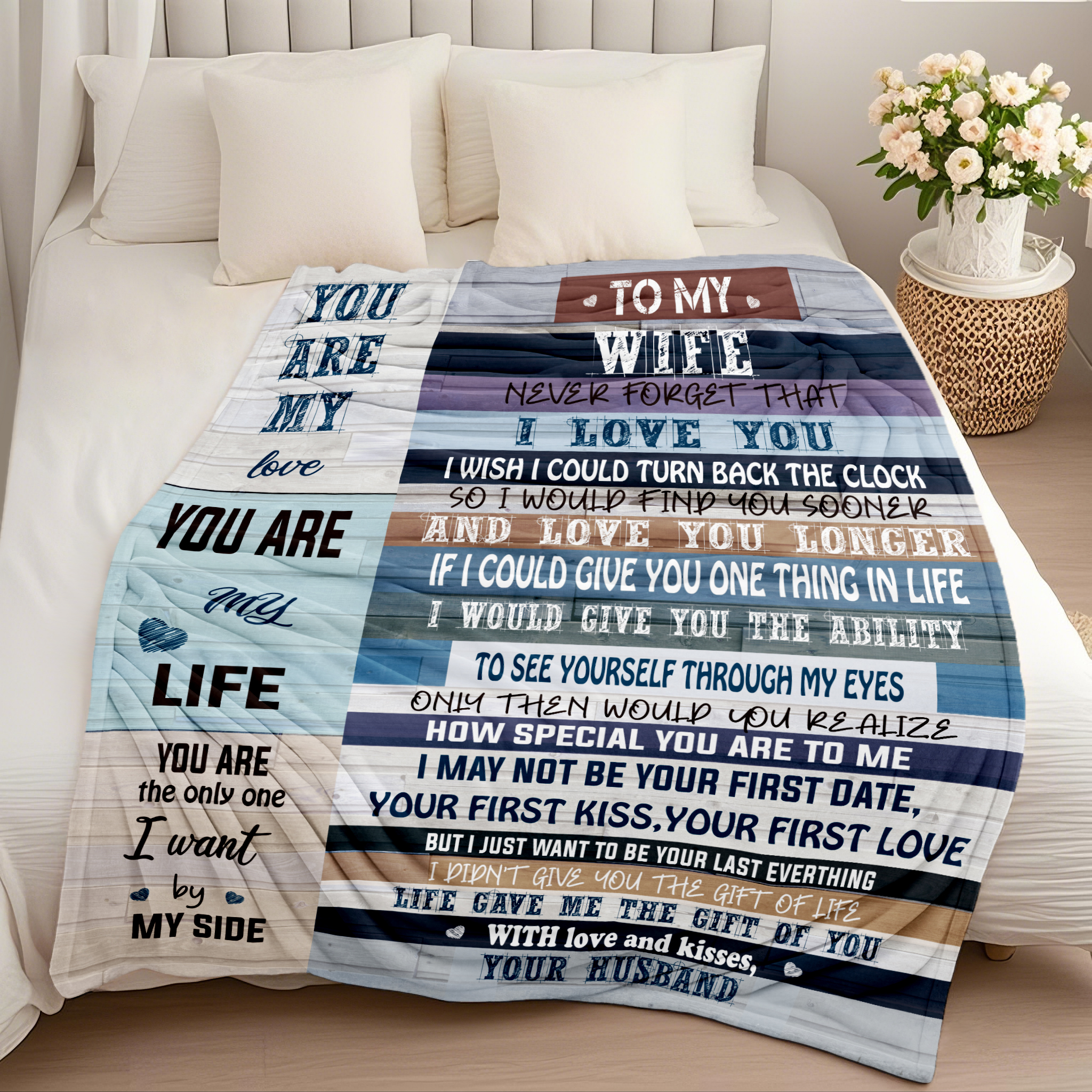 HAINON Gifts for Wife - Anniversary Wedding Gifts for Women 50X