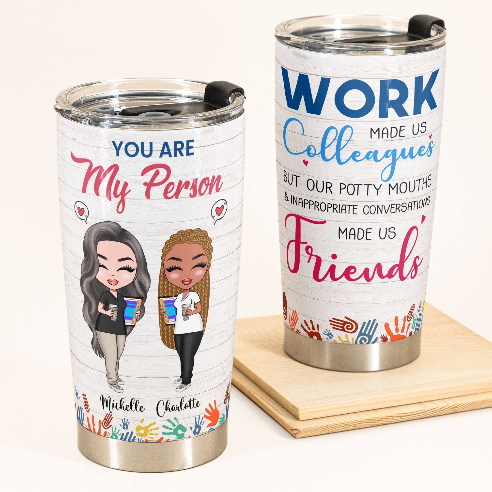 You Are My Person - Personalized Tumbler Cup