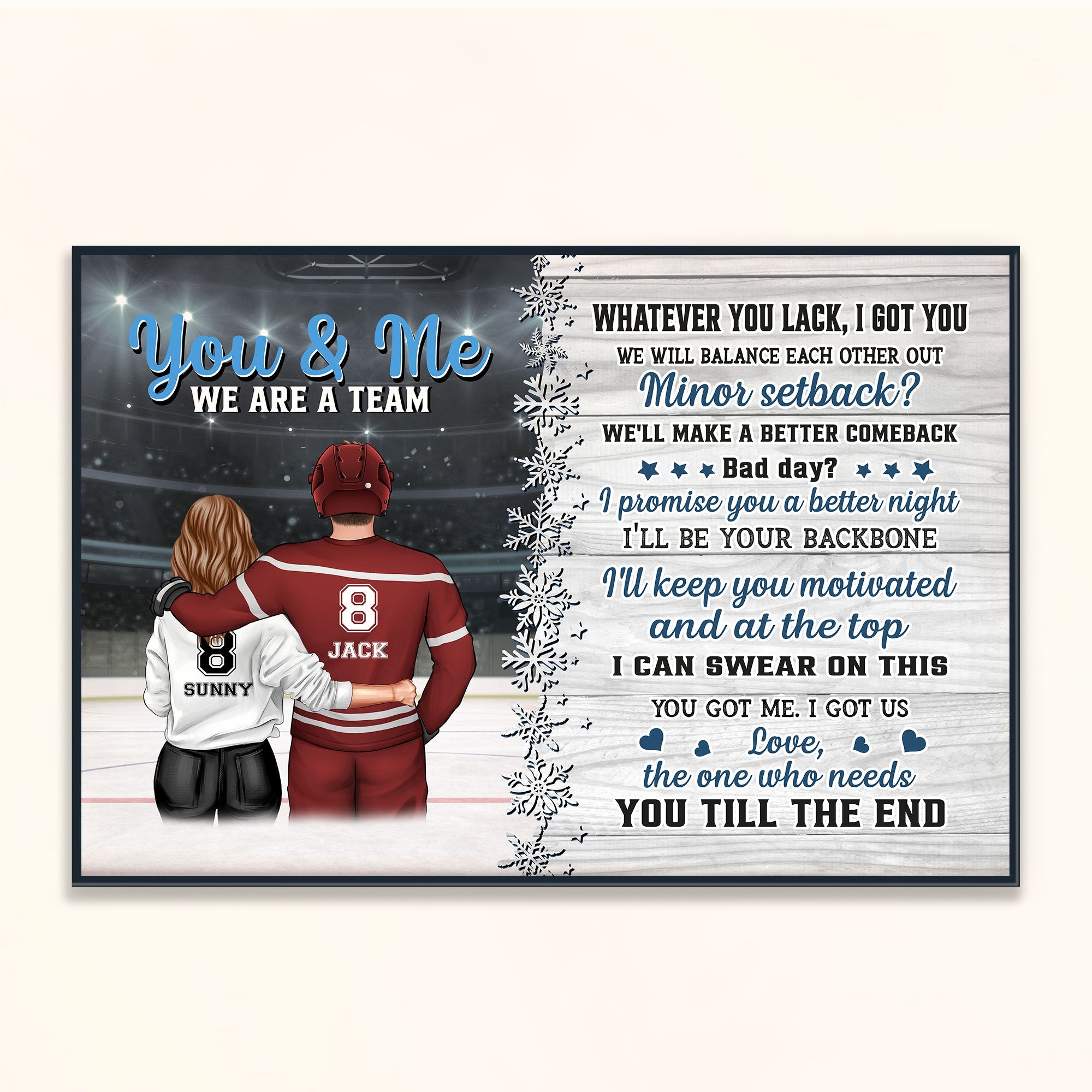 You Got Me I Got Us - Personalized Poster/Wrapped Canvas