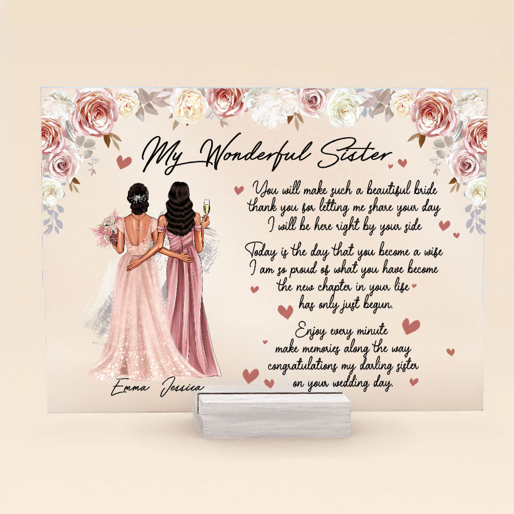 You Will Make Such A Beautiful Bride - Personalized Acrylic Plaque