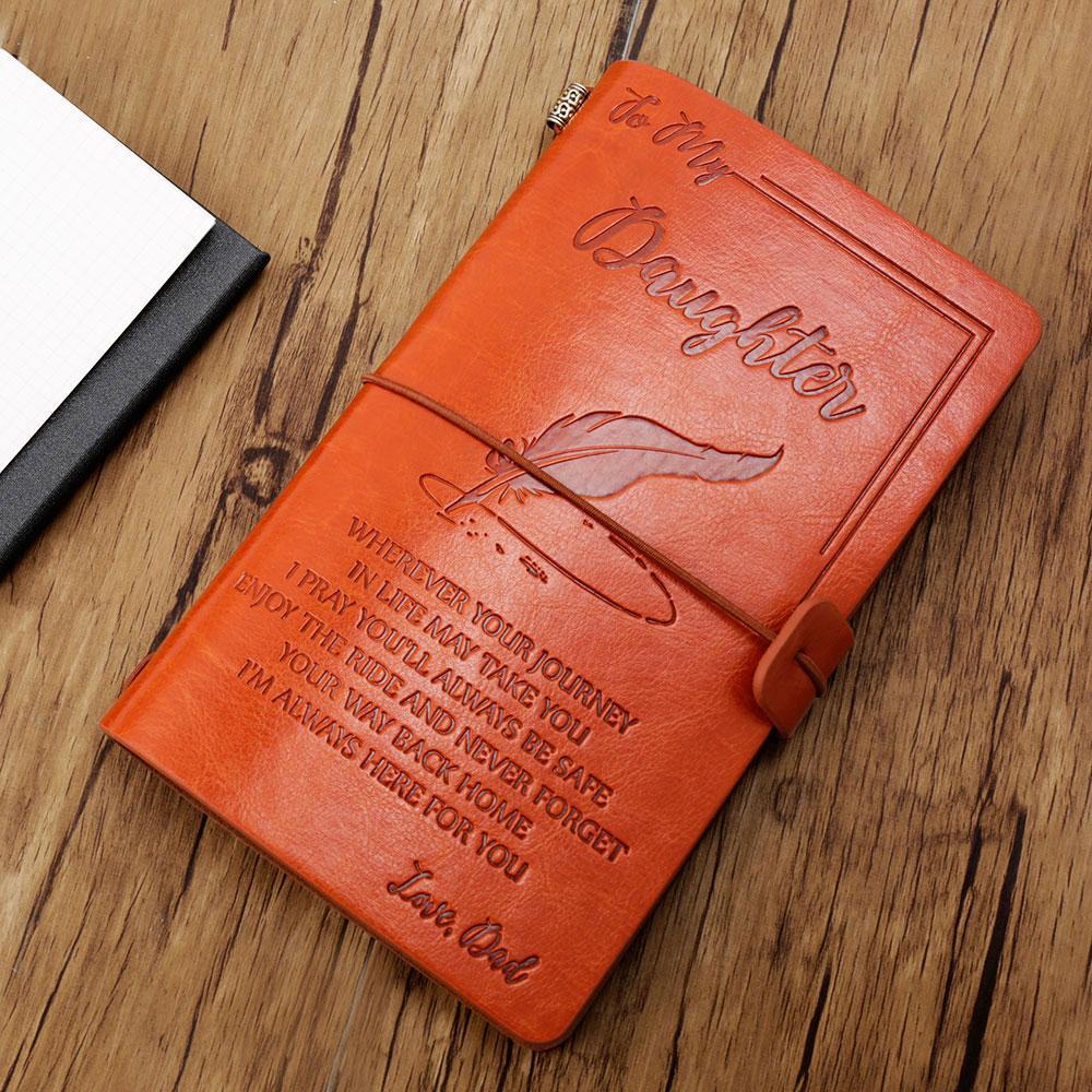 To My Daughter - Vintage Journal Notebook-A Loves Gift