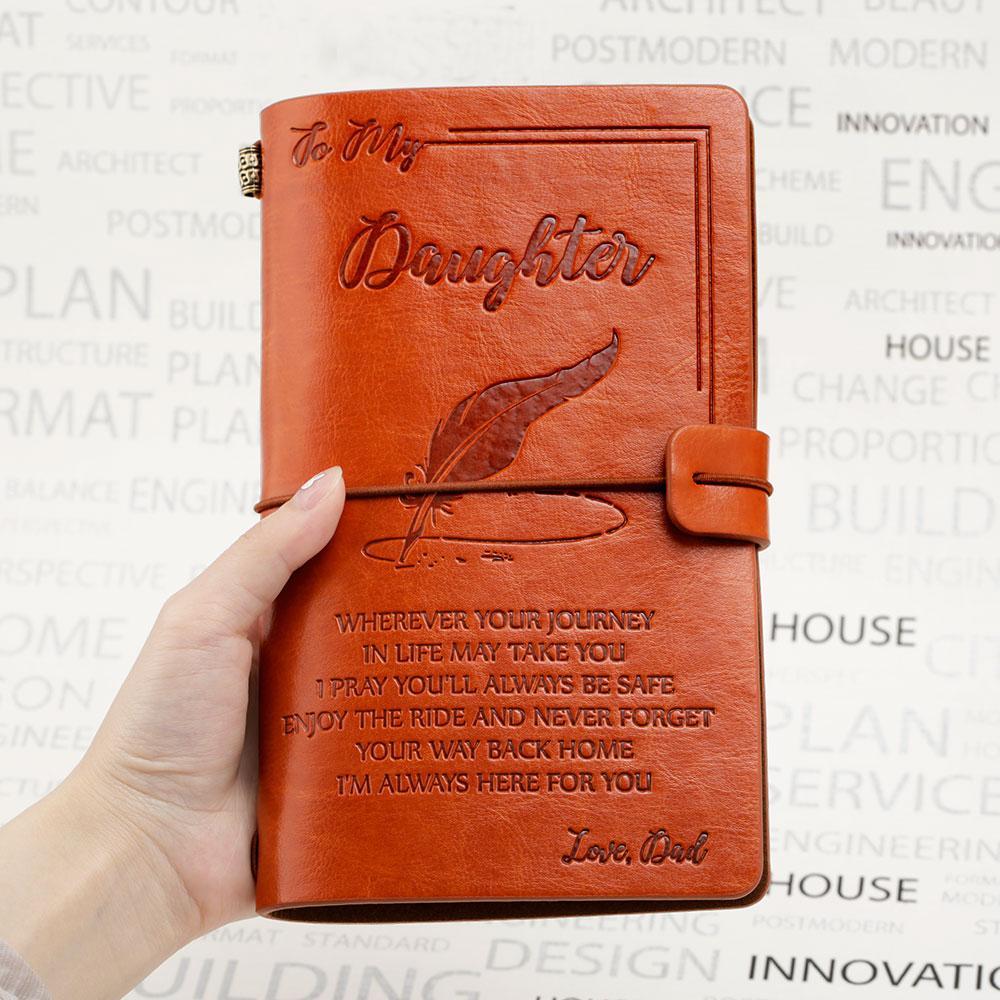 To My Daughter - Vintage Journal Notebook-A Loves Gift