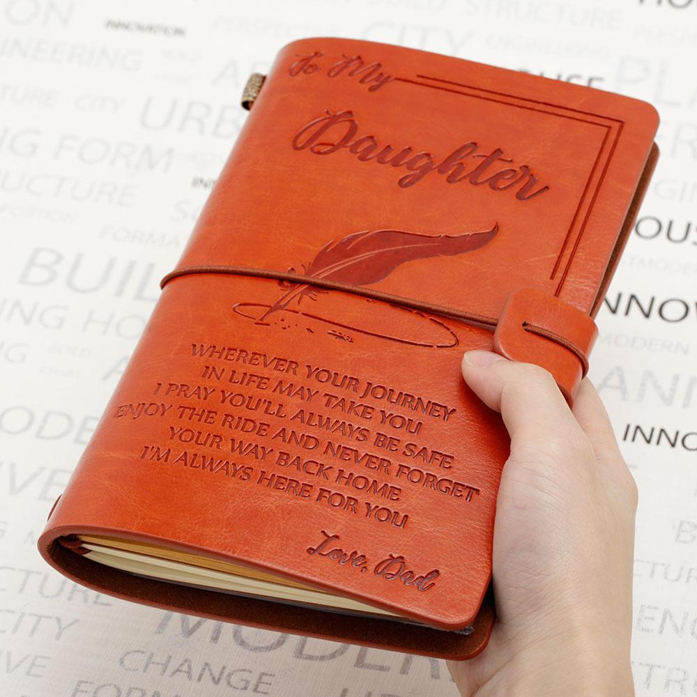 To My Daughter - Vintage Journal Notebook-A Loves Gift