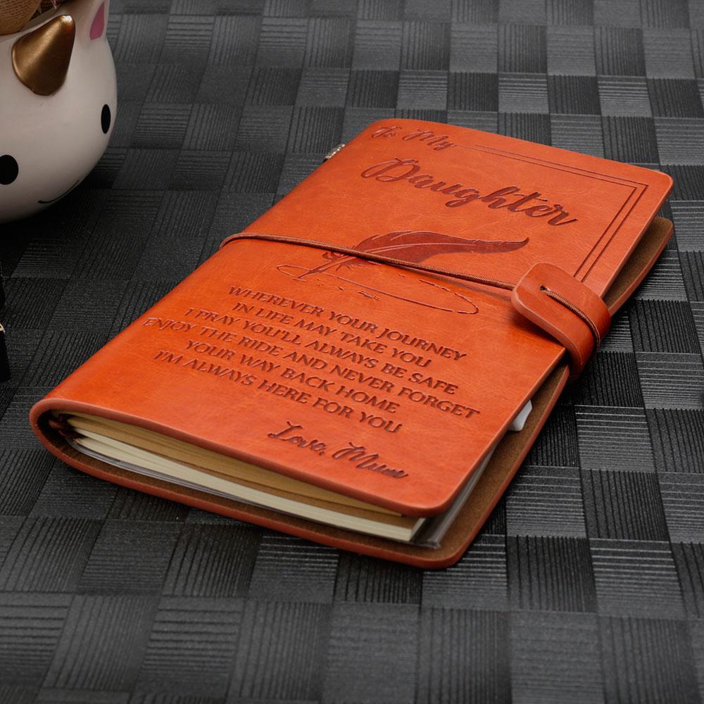To My Daughter - Vintage Journal Notebook-A Loves Gift