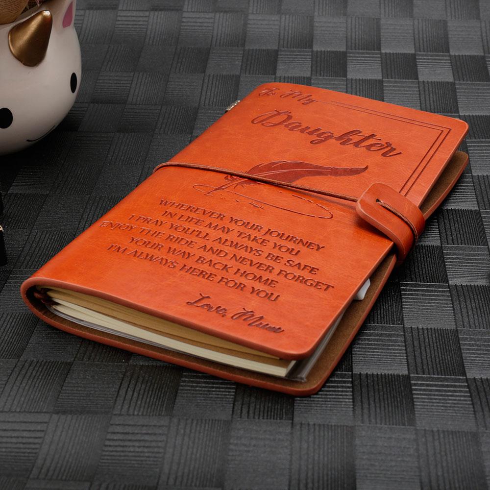 DAUGHTER MUM - ENJOY THE RIDE - VINTAGE JOURNAL-A Loves Gift