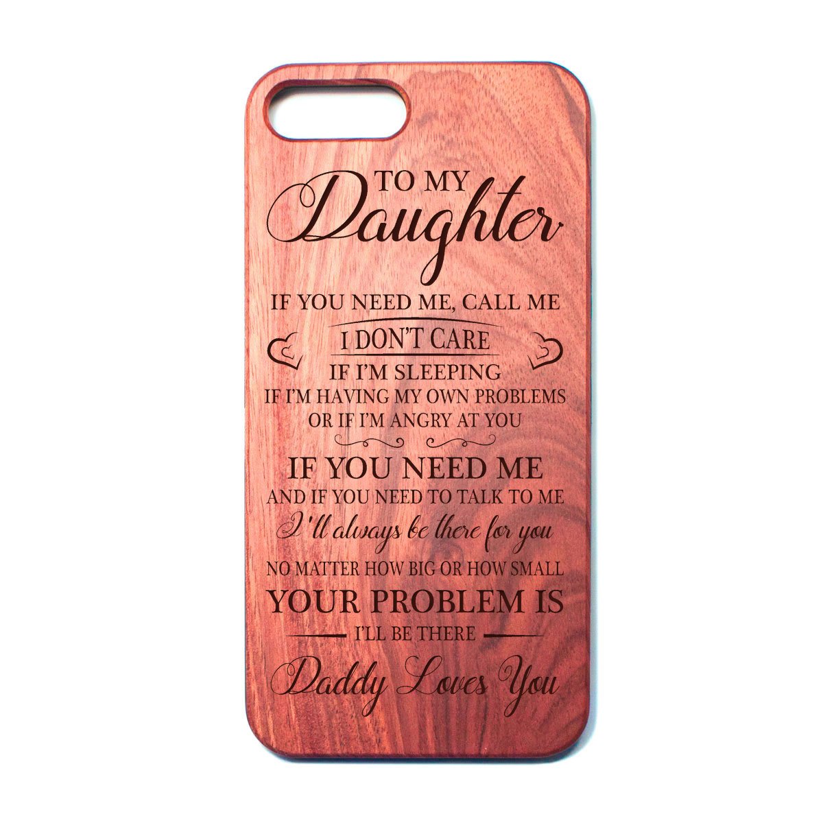 DAUGHTER DAD - I'LL BE THERE - PHONE CASE